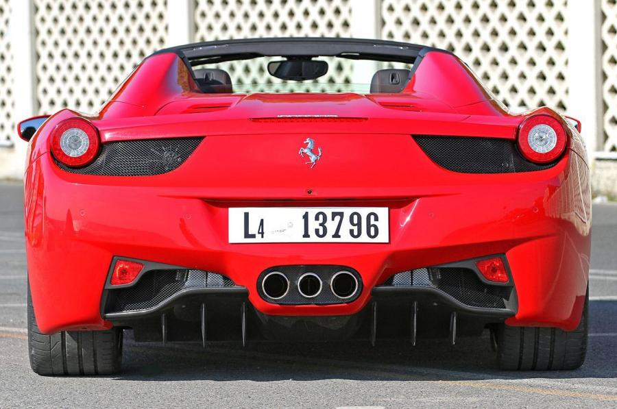  Ferrari 458 Spider 2012 года  (фото 75 из 136)